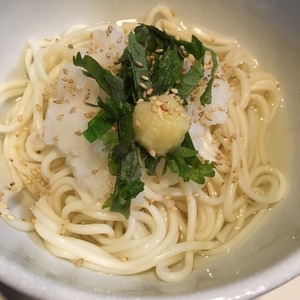 大根おろしたっぷり！ぶっかけうどん